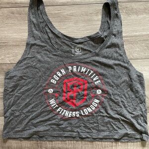 Born Primitive / Wit Fitness London Crop Tank - Medium